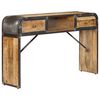 vidaXL Buffet 120x30x75 cm bois de manguier massif