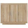 vidaXL Buffet Ch&ecirc;ne sonoma 92x35x75 cm Bois d'ing&eacute;nierie