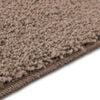 vidaXL Tapis de bain antidérapant Marron 50 x 80 cm PP