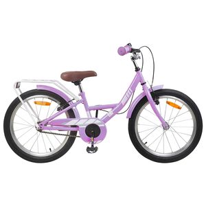 vidaXL V&eacute;lo pour Enfants 18 Pouces pour les 5-7 ans Pourpre
