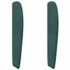 vidaXL Oreille de t&ecirc;te de lit Vert Velours