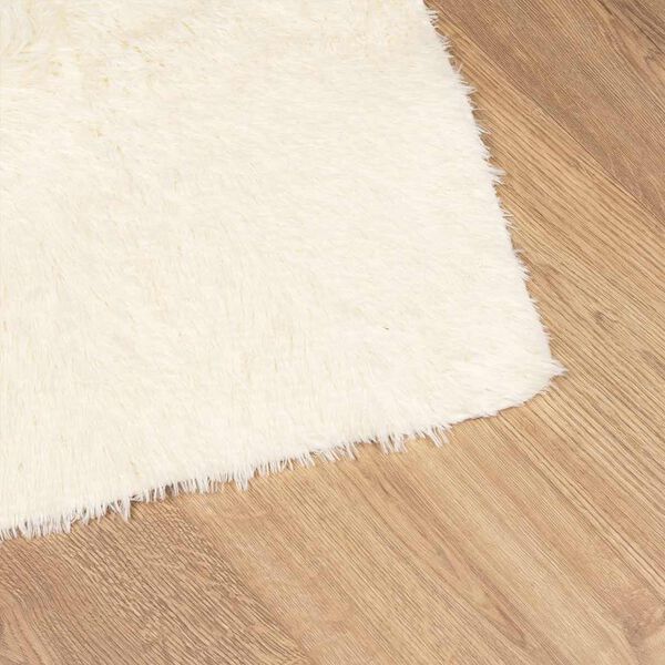 vidaXL Tapis Shaggy à poils longs NAVARRA crème 200x290 cm polyester