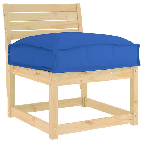 vidaXL Coussin Bleu royal 60 x 40 x 8 cm Tissu Oxford