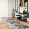 vidaXL Tapis lavable multicolore 80x300 cm antid&eacute;rapant