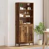 vidaXL Haut Armoire 2 pcs Bois ancien Bois d'ing&eacute;nierie