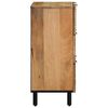 vidaXL Buffet marron 60x33x75 cm bois massif de manguier