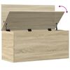 vidaXL Boîte de rangement chêne sonoma 100x42x46 cm bois d'ingénierie