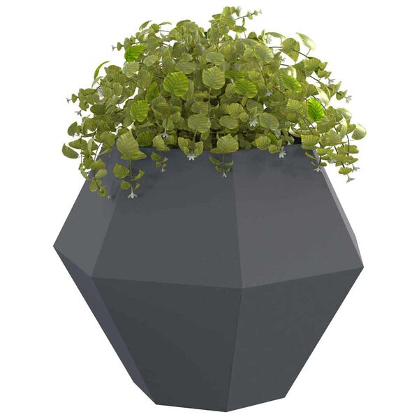 vidaXL Jardini&egrave;re Anthracite 100 x 100 x 80 cm Acier