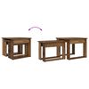 vidaXL Ensemble de tables basses 2 pcs Bois ancien Bois d'ing&eacute;nierie