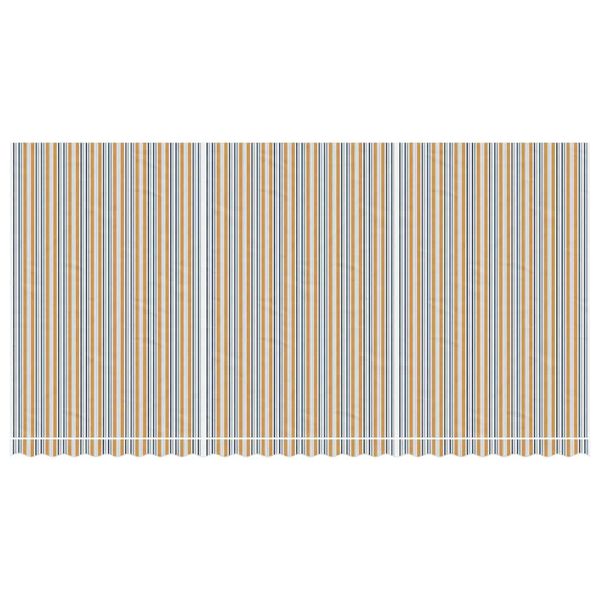 vidaXL Tissu de remplacement pour auvent rayures multicolores 6x3 m