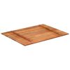 vidaXL Dessus de table bois massif d'acacia 15-16 mm 70x90 cm