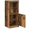 vidaXL Buffet LED Bois ancien 41 x 37 x 100 cm Bois d'ing&eacute;nierie