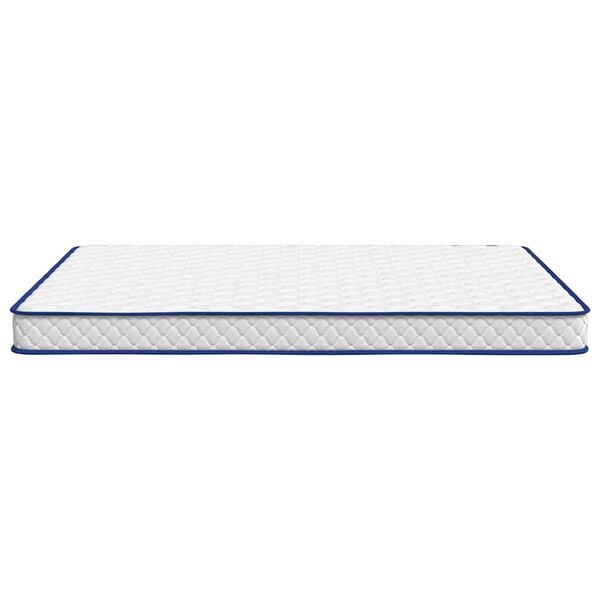 vidaXL Matelas Blanc 200 x 180 x 17 cm Mousse PU