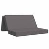 vidaXL Canap&eacute;-lit pliable 140 x 67 x 45 cm Gris clair