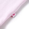 T-shirt pour enfants rose p&acirc;le 140