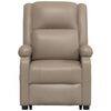 vidaXL Fauteuil Cappuccino Similicuir
