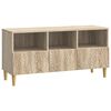 vidaXL Meuble TV 102 x 34,5 x 50 cm Ch&ecirc;ne Sonoma Bois d'ing&eacute;nierie