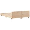 vidaXL Cadre de lit sans matelas 150x200 cm bois de pin massif
