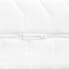 vidaXL Matelas 100 x 200 cm 7 zones Ressort ensach&eacute; 20 cm H3