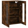 vidaXL Armoire murale ch&ecirc;ne fum&eacute; 69,5x34x90 cm bois d'ing&eacute;nierie