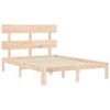 vidaXL Cadre de lit sans matelas 120x200 cm bois de pin massif