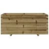 vidaXL Jardini&egrave;re 110x60x49,5 cm bois de pin impr&eacute;gn&eacute;