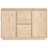 vidaXL Buffet 111x34x75 cm Bois massif de pin
