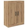 vidaXL Haut Armoire avec tiroir Ch&ecirc;ne artisanal 69,5 x 34 x 180 cm