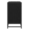 vidaXL Cabinet de salle de bain avec tiroir Chêne noir 65 x 33 x 60 cm