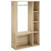 vidaXL Armoire de couloir Ch&ecirc;ne Sonoma 91 x 32 x 150,5 cm