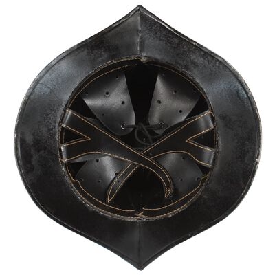 vidaXL Casque de chevalier médiéval antique pour GN Argenté Acier
