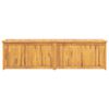 vidaXL Bo&icirc;te de jardin 200x50x55 cm Bois massif de teck