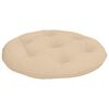 vidaXL Coussin de chaise suspendue VIANEN 100 % polyester Cr&egrave;me