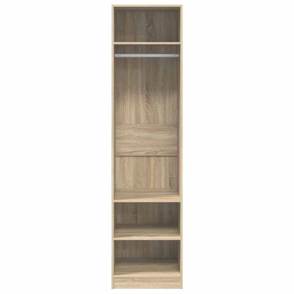 vidaXL Garde-robe Ch&ecirc;ne sonoma 50x50x200 cm Bois d'ing&eacute;nierie