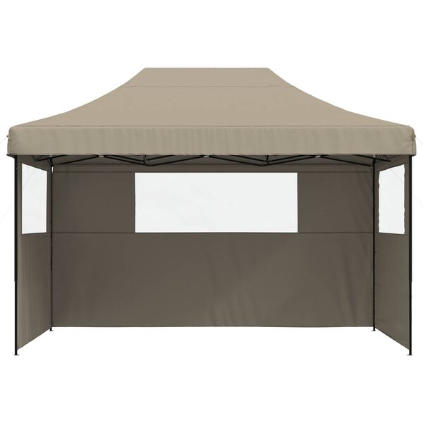 vidaXL Tente de f&ecirc;te Taupe 279 x 410 x 315 cm Tissu Oxford