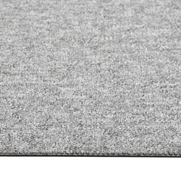 vidaXL Tapis 20 pcs Gris clair 50 x 50 cm 100% Polypropyl&egrave;ne