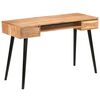 vidaXL Table à écrire Bois d'acacia massif 118 x 45 x 76 cm