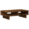 vidaXL Support de moniteur ch&ecirc;ne fum&eacute; 50x27x15 cm bois d'ing&eacute;nierie