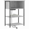 vidaXL Cabinet de chevet Gris Sonoma 55 x 31 x 76 cm Bois d'ing&eacute;nierie
