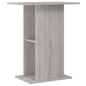 vidaXL Support d'aquarium sonoma gris 60,5x36x72,5cm bois d'ing&eacute;nierie