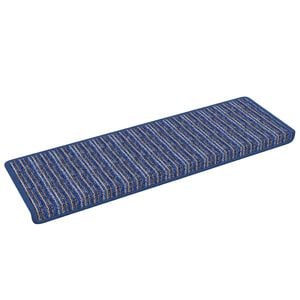 vidaXL Tapis d'escalier auto-adh&eacute;sifs 15 pc 65 x 21 x 4 cm Non-Slip