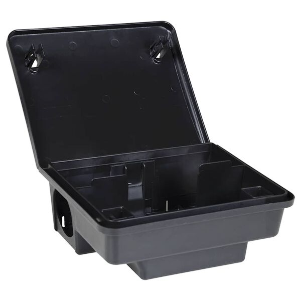 vidaXL Pièges à souris 6 pcs noir 23x19x9,5 cm