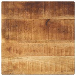 vidaXL Dessus de table 60x60x1,5 cm carr&eacute; bois massif de manguier brut