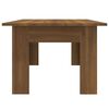 vidaXL Table basse Ch&ecirc;ne marron 100x60x42 cm Bois d'ing&eacute;nierie