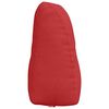 vidaXL Coussin de Dos Rouge 80 x 24 x 50 cm tissu