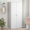 vidaXL Armoire à chaussures Blanc 80x39x178 cm Bois d'ingénierie