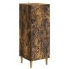vidaXL Buffet Ch&ecirc;ne fum&eacute; 33 x 34,5 x 90 cm Bois d'ing&eacute;nierie