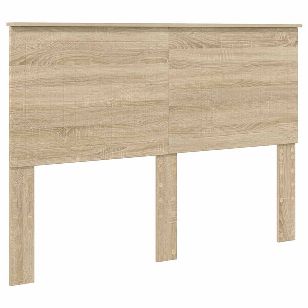 vidaXL T&ecirc;te de lit Ch&ecirc;ne Sonoma 140 cm Bois d'ing&eacute;nierie