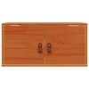 vidaXL Meuble mural Cire marron 60 x 30 x 30 cm Bois de pin massif