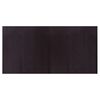 vidaXL Tapis rectangulaire marron foncé 100x200 cm bambou